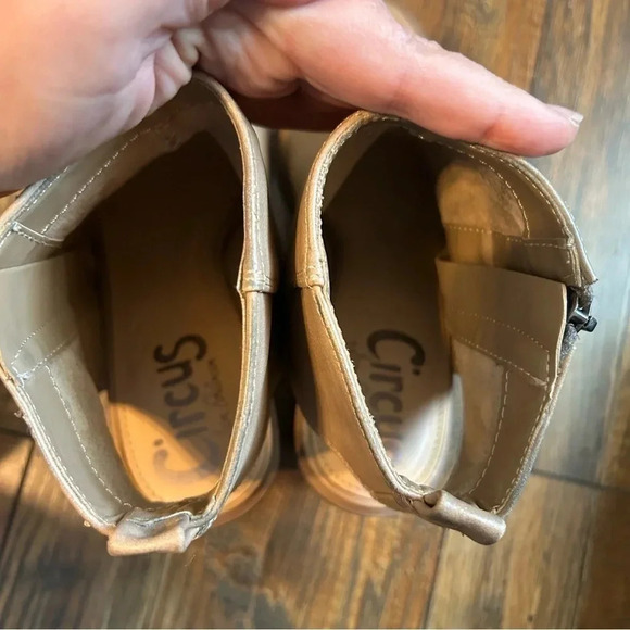 Circus by Sam Edelman Kammi Open Toe Bootie Women’s 8M Light Tan/Khaki EUC - Picture 8 of 12